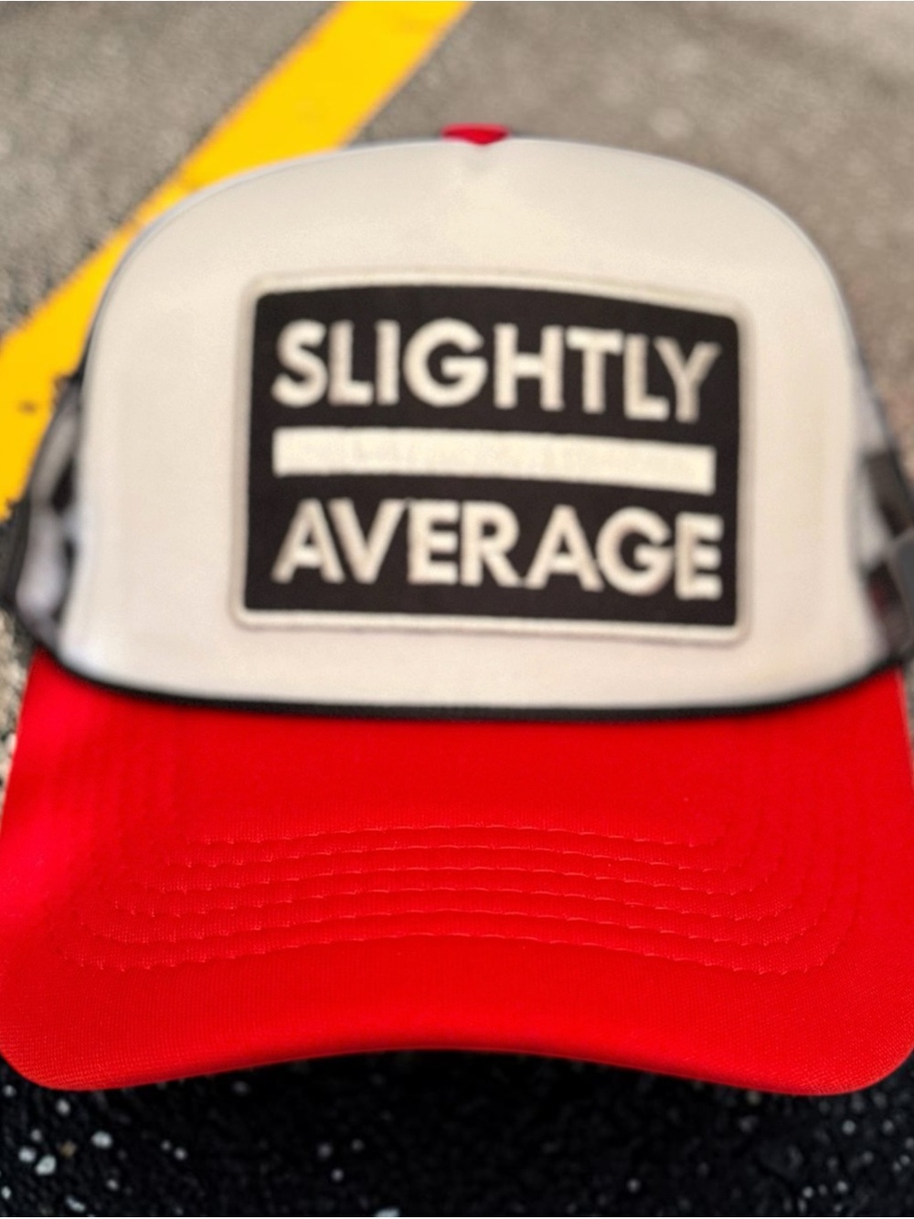 Red and White Trucker Hat
